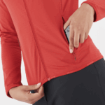 Women's Full Zip Midlayer Jacket Essential Lightwarm Samba - Image 3
