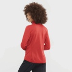 Women's Half Zip Midlayer Jacket Essential Lightwarm Samba - Image 2