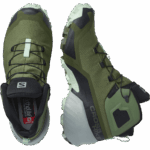 Women's Hiking Boots Cross Hike Mid Gore-Tex Olivine-Olive Night-Spray - Image 6