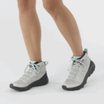 Women's Hiking Boots Outline Mid Gore-Tex Rock-Black-Turquoise - Image 7