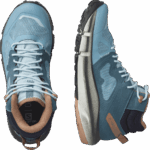 Women's Hiking Boots Predict Hike Mid Gore-Tex Mallard Blue-Blue-Mocha Mousse - Image 6