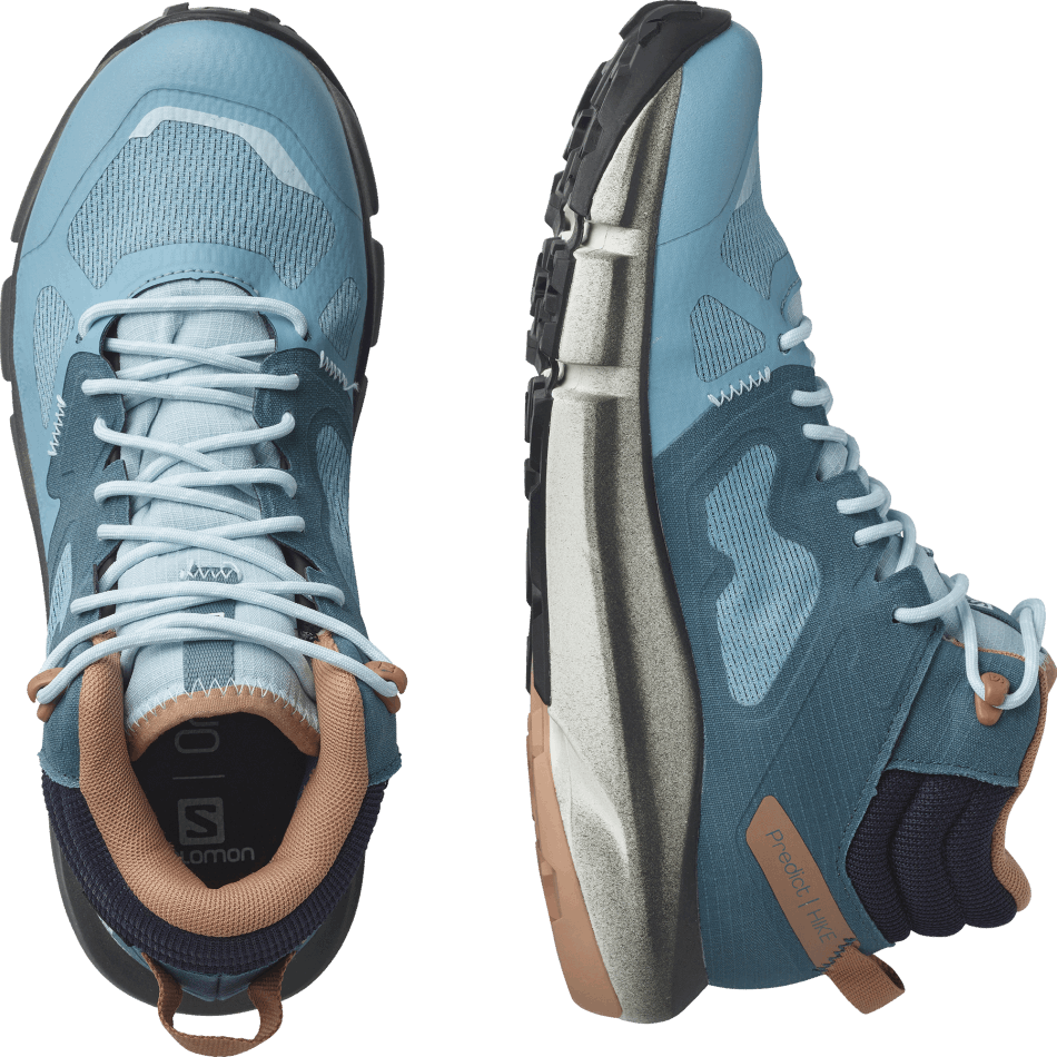 Women's Hiking Boots Predict Hike Mid Gore-Tex Mallard Blue-Blue-Mocha Mousse - Image 6