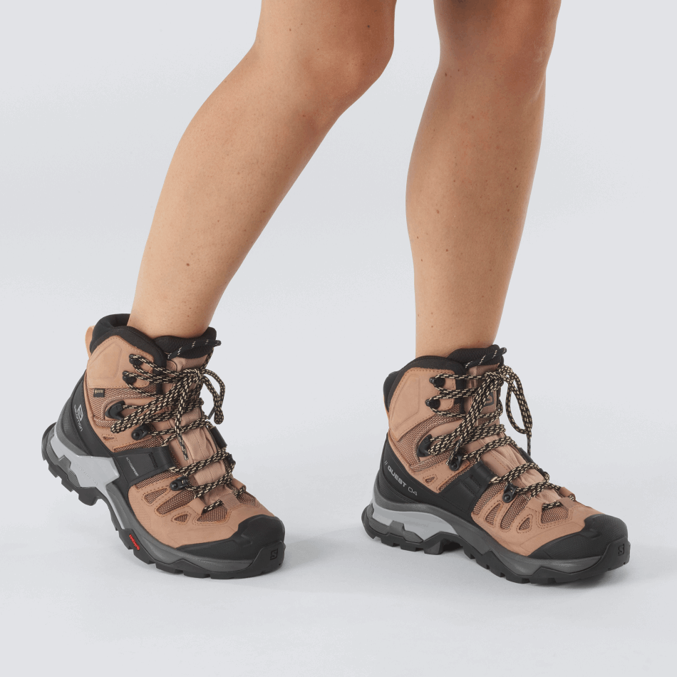 Women's Hiking Boots Quest 4 Gore-Tex Sirocco-Mousse-Almond Cream - Image 7