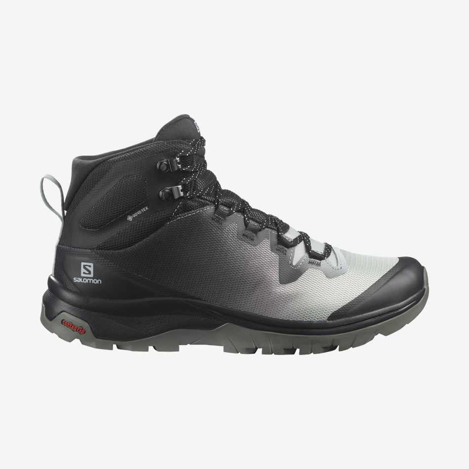 Women's Hiking Boots Vaya Mid Gore-Tex Aqua Gray-Phantom-Castor Gray - Image 1