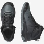 Women's Hiking Boots Vaya Mid Gore-Tex Stormy Weather-Black-Trooper - Image 6