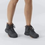 Women's Hiking Boots X Ultra 4 Mid Gore-Tex Ebony-Mocha Mousse-Almond Cream - Image 7