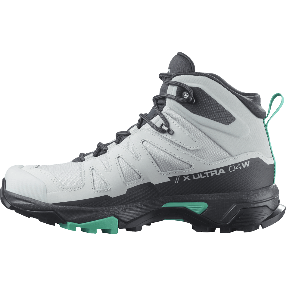 Women's Hiking Boots X Ultra 4 Mid Gore-Tex Lunar Rock-Ebony-Mint Leaf - Image 5
