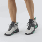 Women's Hiking Boots X Ultra 4 Mid Gore-Tex Lunar Rock-Ebony-Mint Leaf - Image 7