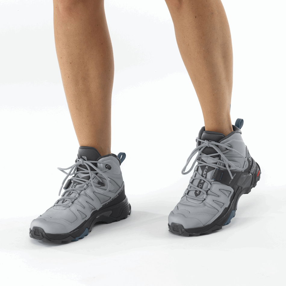 Women's Hiking Boots X Ultra 4 Mid Gore-Tex Quarry-Black-Legion Blue - Image 7