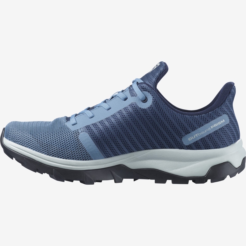 Women's Hiking Shoes Outbound Prism Gore-Blue-Denim-Pearl Blue - Image 5