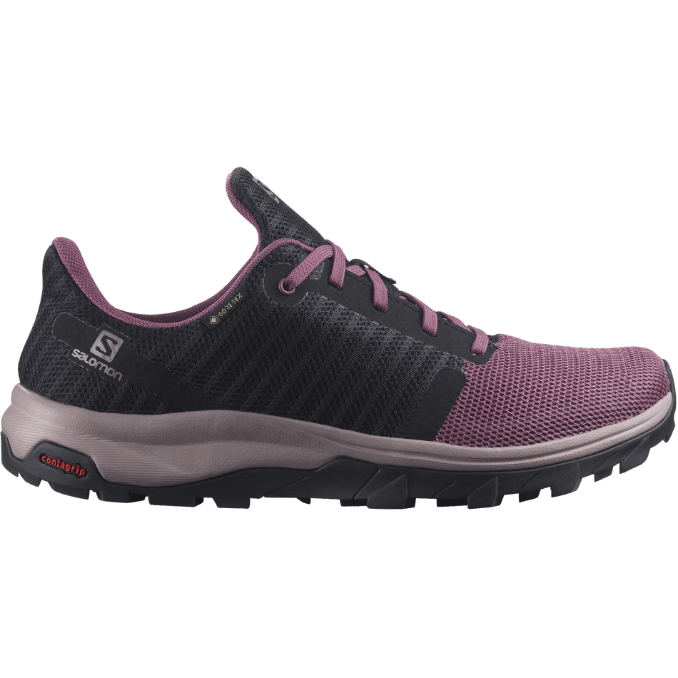 Women's Hiking Shoes Outbound Prism Gore-Tex Tulipwood-Black-Quail - Image 1