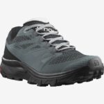Women's Hiking Shoes Outline Gore-Tex Stormy Weather-Black-Rock - Image 2