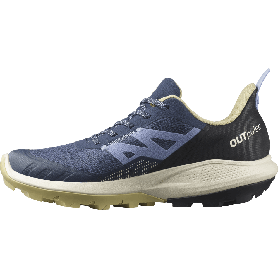 Women's Hiking Shoes Outpulse Gore-Tex Mood Indigo-Green-Easter Egg - Image 5