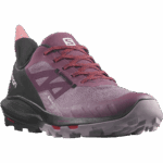Women's Hiking Shoes Outpulse Gore-Tex Tulipwood-Black-Poppy Red - Image 2