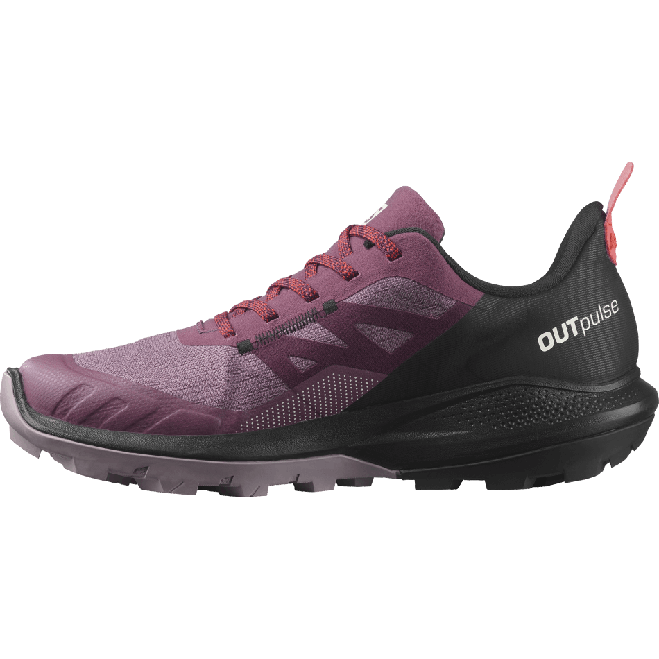 Women's Hiking Shoes Outpulse Gore-Tex Tulipwood-Black-Poppy Red - Image 5