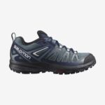 Women's Hiking Shoes X Crest Weather-Indigo-Lunar Rock