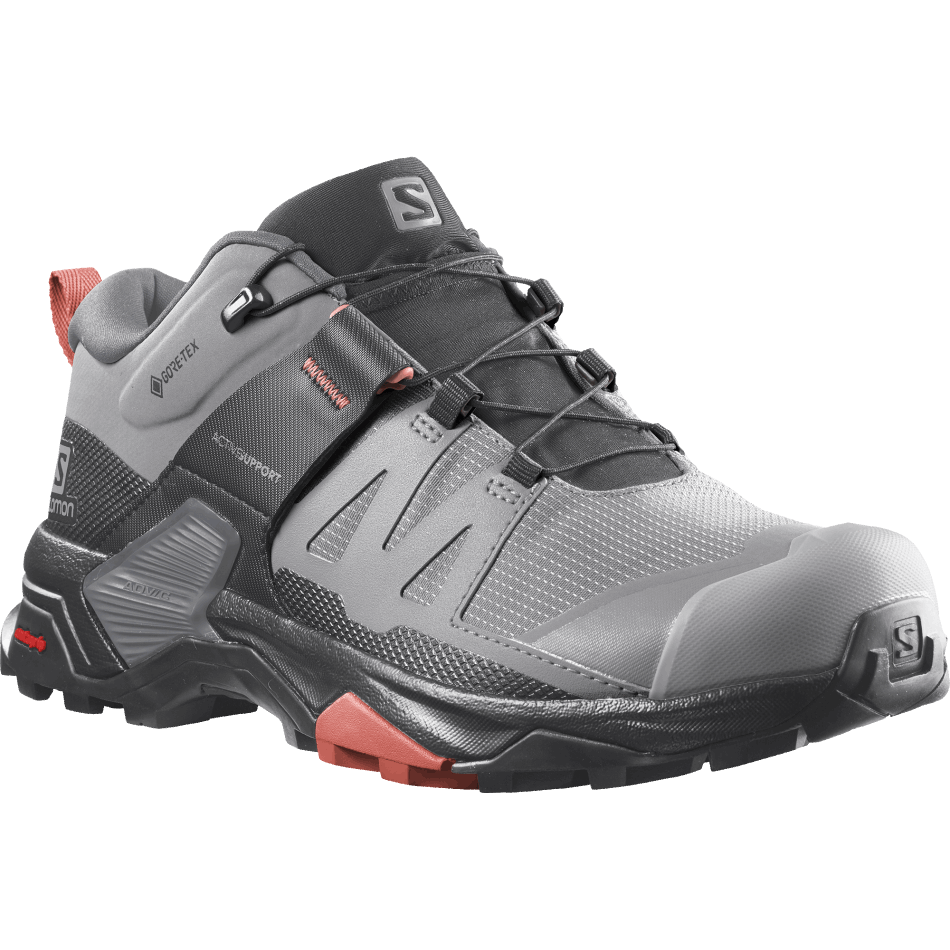 Women's Hiking Shoes X Ultra 4 Gore-Tex Alloy-Quiet Shade-Burnt Sienna - Image 2