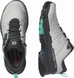 Women's Hiking Shoes X Ultra 4 Gore-Tex Lunar Rock-Ebony-Mint Leaf - Image 6