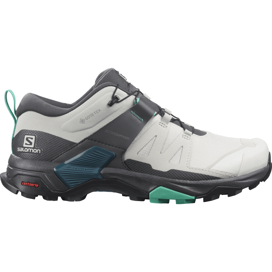 Women's Hiking Shoes X Ultra 4 Gore-Tex Lunar Rock-Ebony-Mint Leaf - Image 1