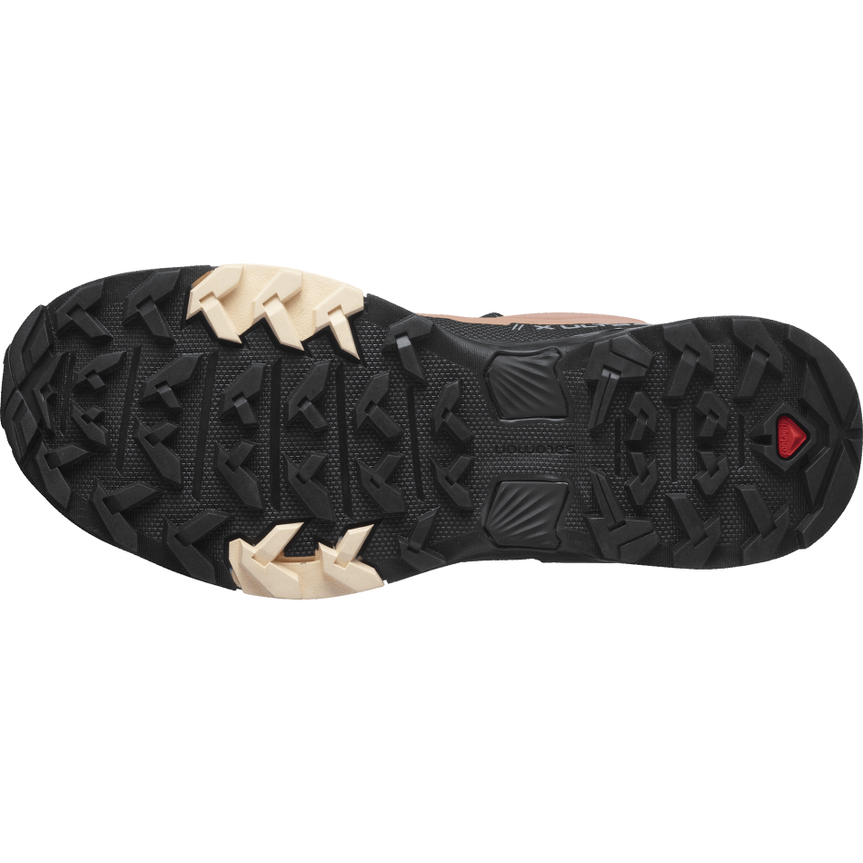 Women's Hiking Shoes X Ultra 4 Gore-Tex Mocha Mousse-Black-Almond Cream - Image 4