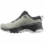 Women's Hiking Shoes X Ultra 4 Vetiver-Black-Lunar Rock - Image 5