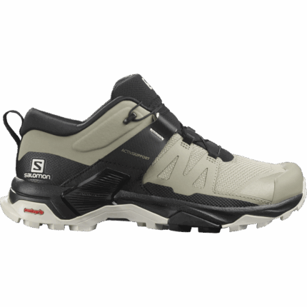 Women's Hiking Shoes X Ultra 4 Vetiver-Black-Lunar Rock