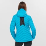 Women's Insulated Jacket Hoodie Essential Xwarm Down Barrier Reef - Image 3