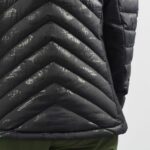 Women's Insulated Jacket Hoodie Essential Xwarm Down Black-He - Image 4
