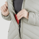 Women's Insulated Jacket Hoodie Essential Xwarm Down Wrought Iron - Image 8