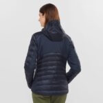 Women's Insulated Jacket Hoodie Outpeak Primaloft Night Sky - Image 3