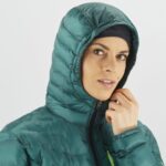 Women's Insulated Jacket Hoodie Outpeak Primaloft Pacific-Night Sky - Image 4