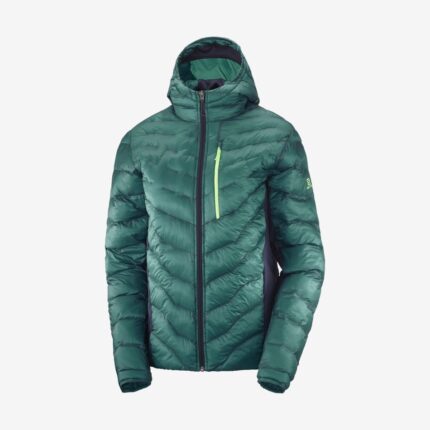 Women's Insulated Jacket Hoodie Outpeak Primaloft Pacific-Night Sky