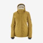 Women's Insulated Jacket Hoodie Snow Rebel Cumin