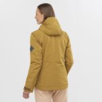 Women's Insulated Jacket Hoodie Snow Rebel Cumin - Image 3