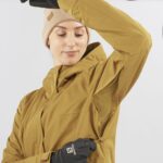 Women's Insulated Jacket Hoodie Snow Rebel Cumin - Image 8