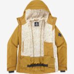 Women's Insulated Jacket Hoodie Snow Rebel Cumin - Image 9