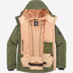 Women's Insulated Jacket Hoodie Snow Rebel Olive Night-Sirocco - Image 9
