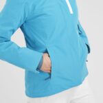 Women's Insulated Jacket Hoodie Speed Barrier Reef-White - Image 5