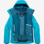Women's Insulated Jacket Hoodie Speed Barrier Reef-White - Image 7