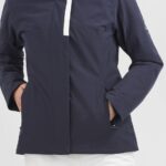 Women's Insulated Jacket Hoodie Speed Night Sky-White - Image 4