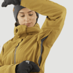Women's Insulated Jacket Hoodie Stance Cargo Cumin - Image 3