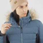 Women's Insulated Jacket Hoodie Stormcozy Mallard Blue-Ao-Ebony - Image 4