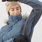 Women's Insulated Jacket Hoodie Stormcozy Mallard Blue-Ao-Ebony - Image 5