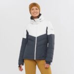 Women's Insulated Jacket New Prevail White-Ebony - Image 2