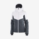 Women's Insulated Jacket New Prevail White-Ebony