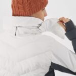 Women's Insulated Jacket New Prevail White-Ebony - Image 4