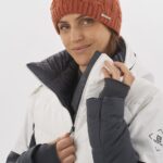 Women's Insulated Jacket New Prevail White-Ebony - Image 5