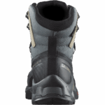 Women's Leather Hiking Boots Quest Element Gore-Tex Ebony-Rainy Day - Image 3