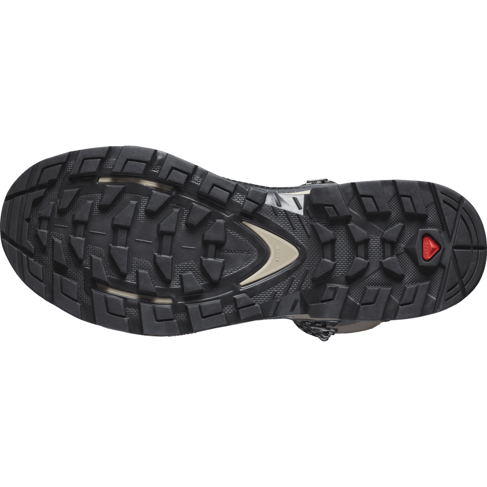 Women's Leather Hiking Boots Quest Element Gore-Tex Ebony-Rainy Day - Image 4