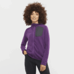 Women's Midlayer Jacket Hoodie Essential Lightwarm Hooded Crown Jewel